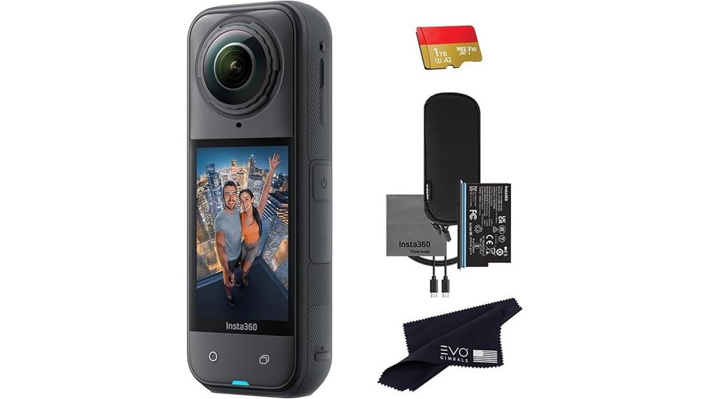 waterproof 360 action camera