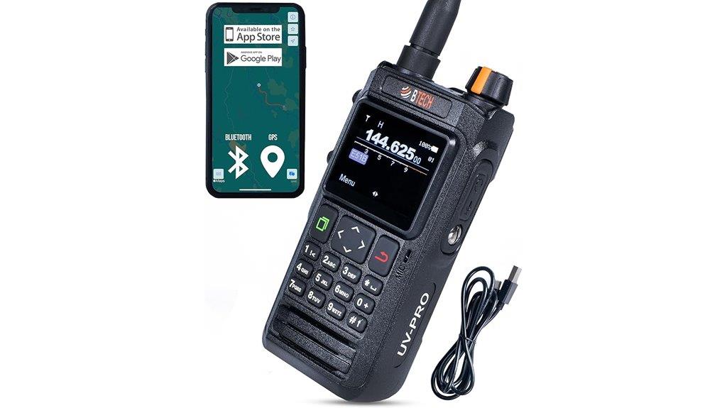 waterproof dual band radio