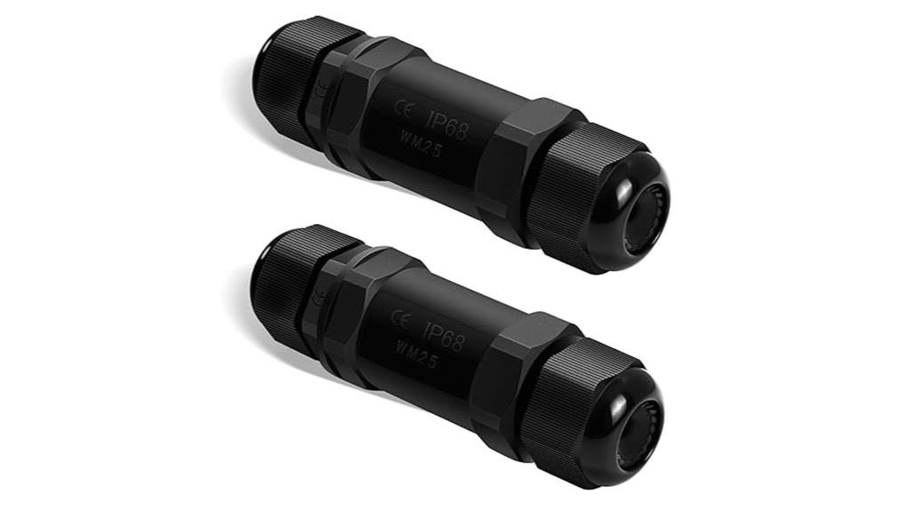 waterproof ethernet connector pack