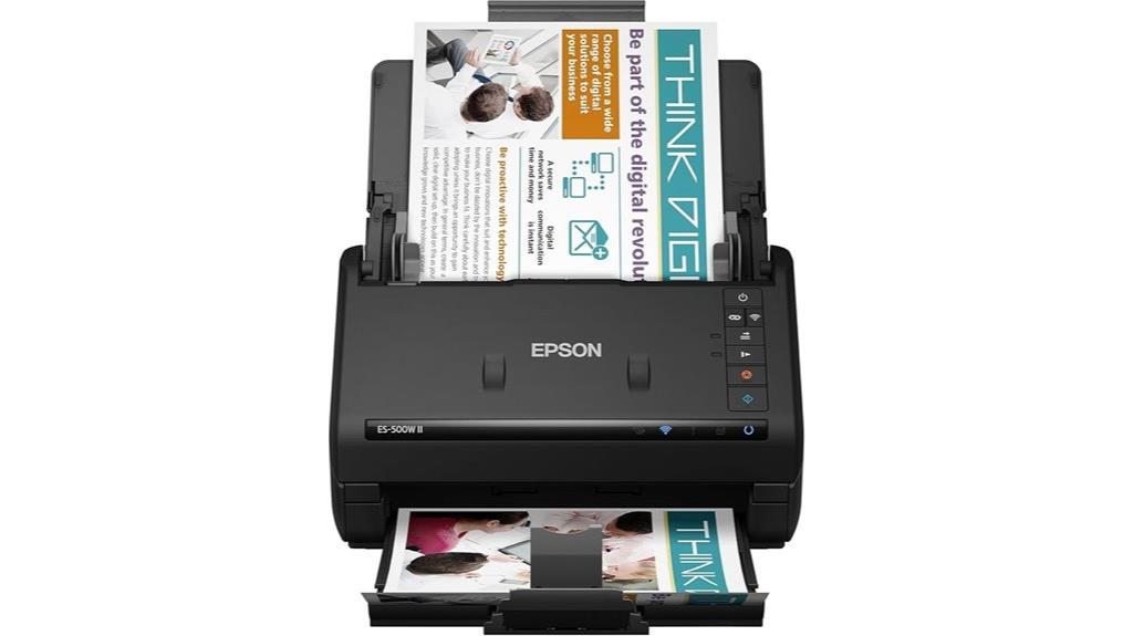 wireless duplex document scanner
