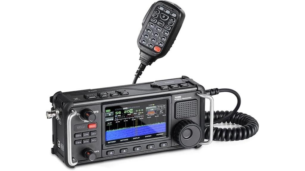 xiegu x6200 hf transceiver