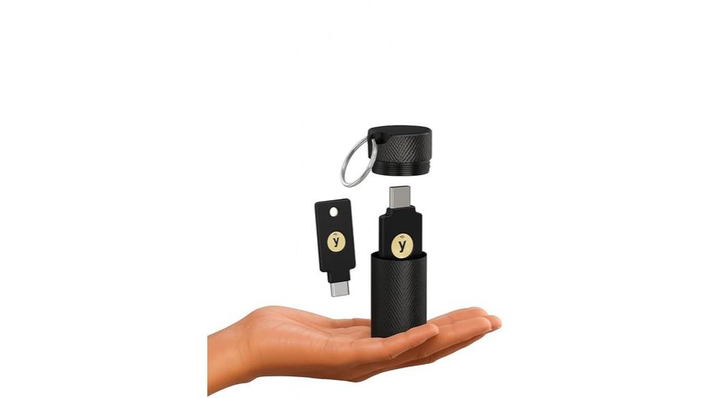 yubikey nfc keychain case