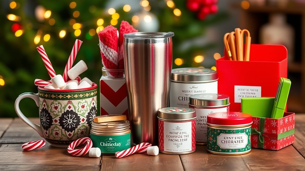 affordable coworker holiday gifts