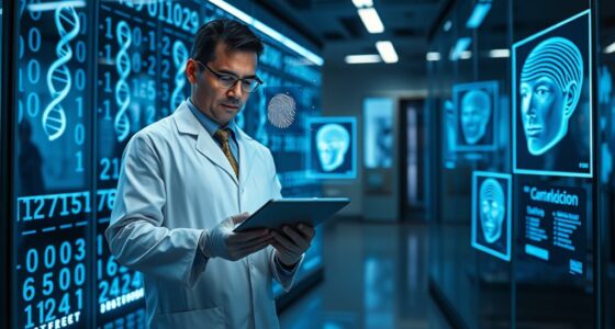 dna and face scanning