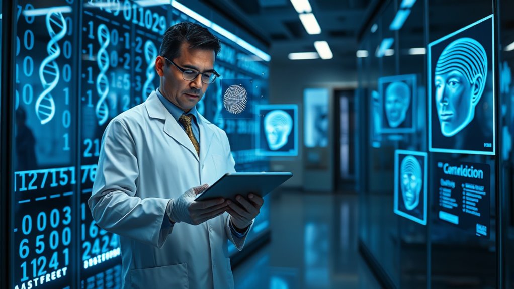 dna and face scanning