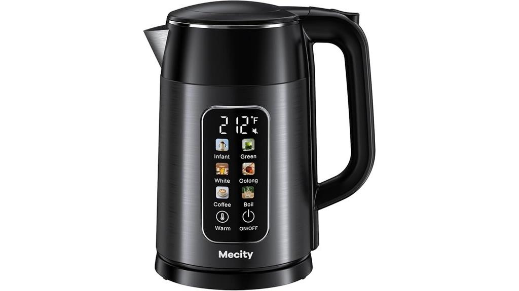 electric kettle touch control