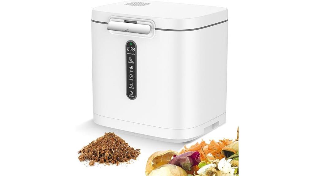 electric kitchen composting system