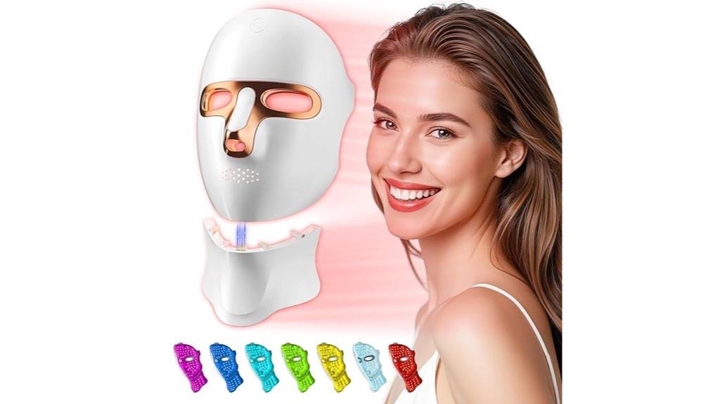 facial and neck light therapy