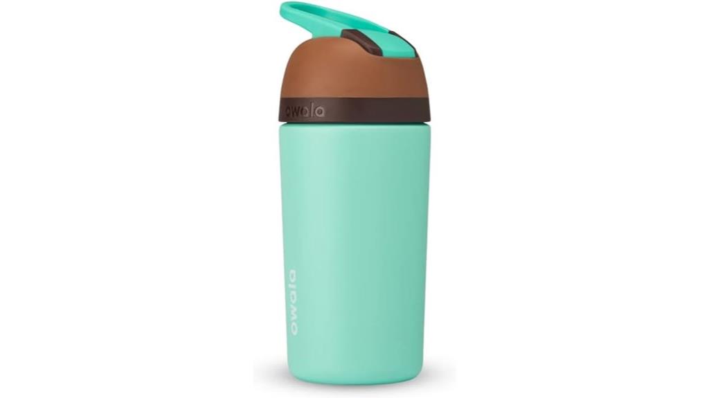 kid friendly flip stainless bottle