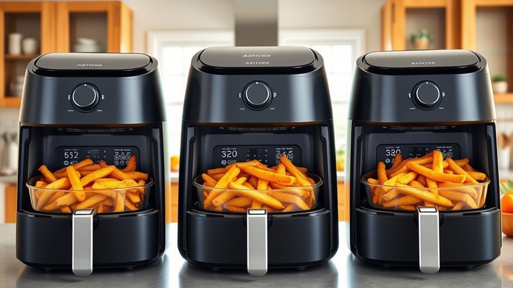 large family air fryers