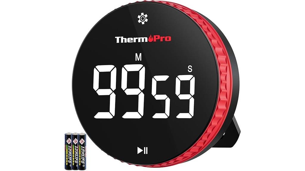 long lasting magnetic timer