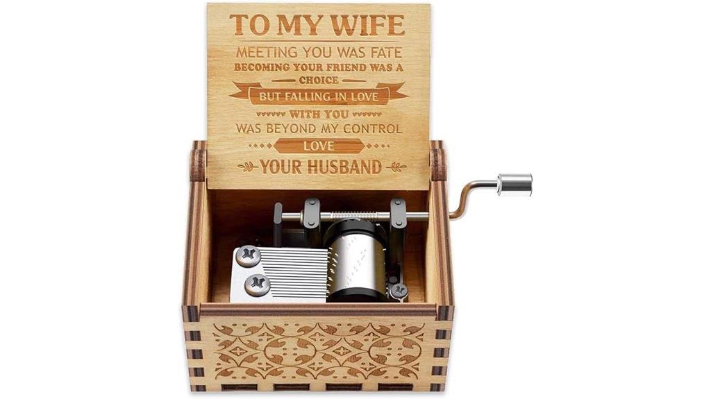 romantic wife music box