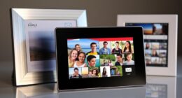 top email enabled digital frames