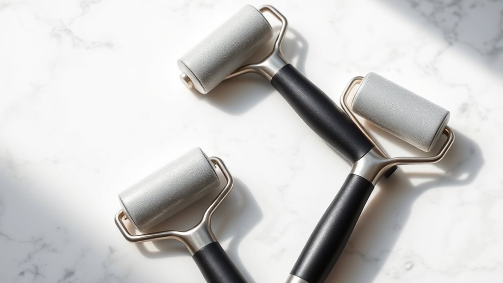 top face ice rollers