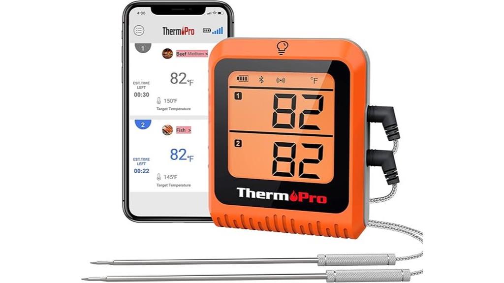 wireless grilling thermometer set