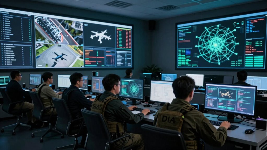 autonomous sensor driven battlefield intelligence