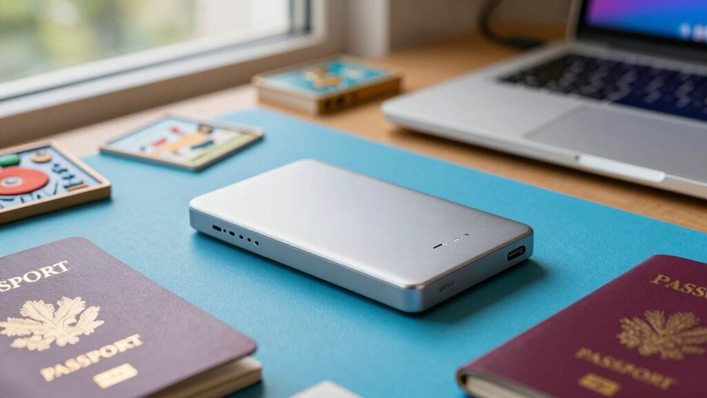 convenient travel data backups