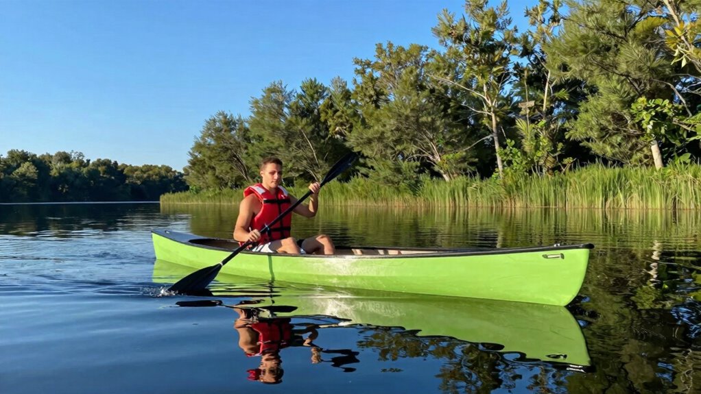 easy to handle lightweight canoes