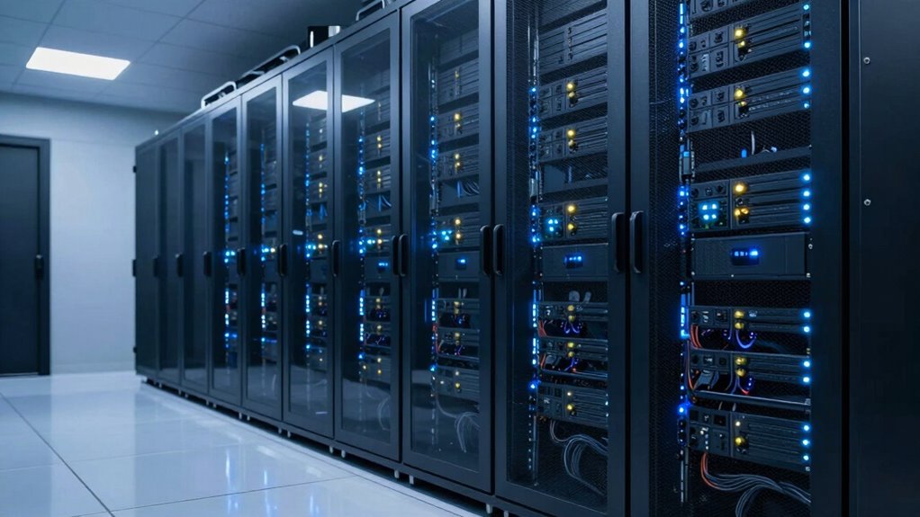 efficient secure server organization