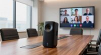 enhance hybrid meeting audio