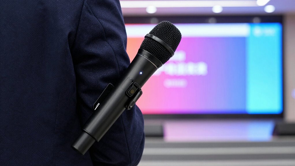 enhanced presentation audio clarity