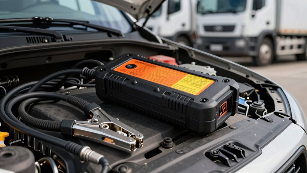 fleet jump starter features