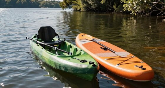 kayak or paddle board