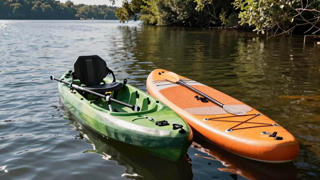 kayak or paddle board