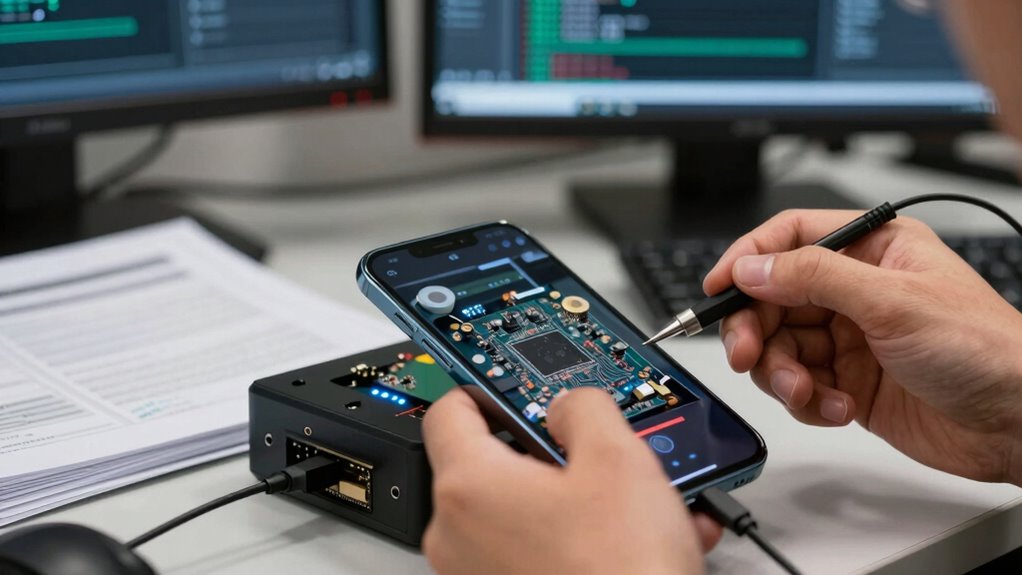 mobile device forensic extraction