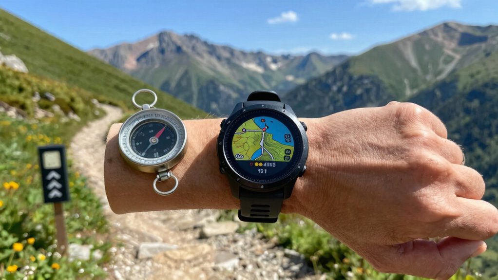 outdoor gps watches enhance trail safety