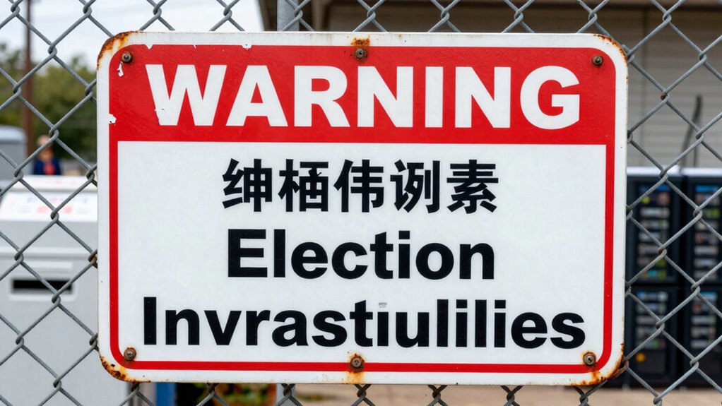 public warnings on election security