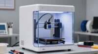 safer enclosed 3d printing