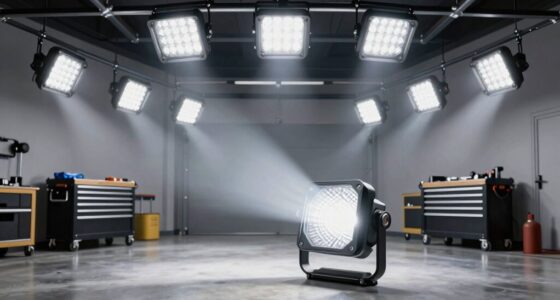 top garage work lights