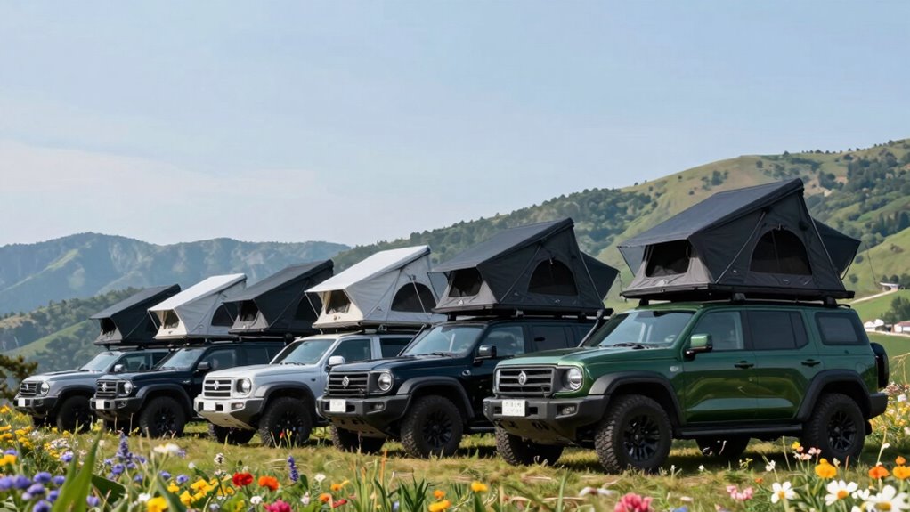 top hard shell rooftop tents