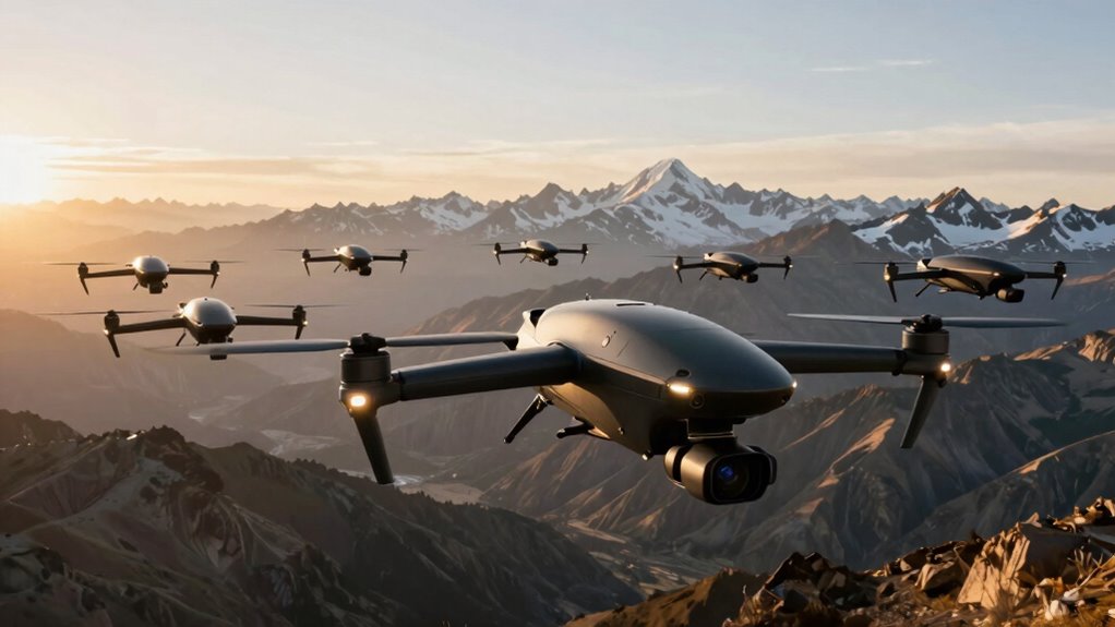 top long range camera drones