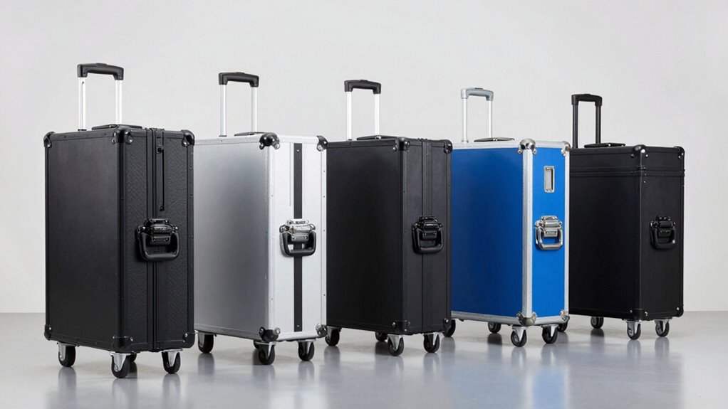 top rolling electronics cases