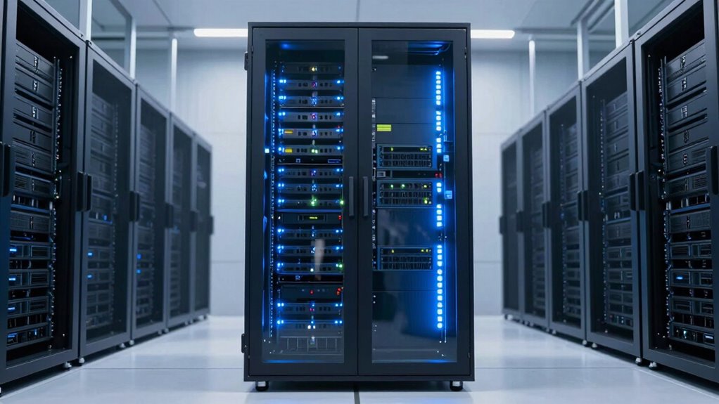 top server rack cabinets