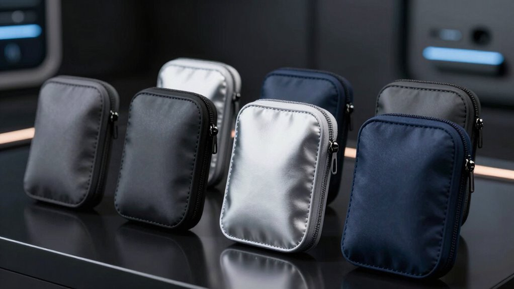 top signal blocking pouches