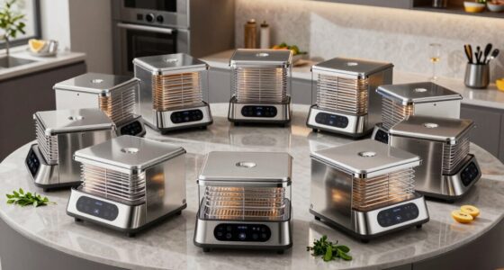 top stainless steel dehydrators