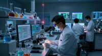 uses specialized labs