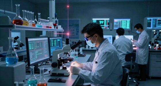 uses specialized labs