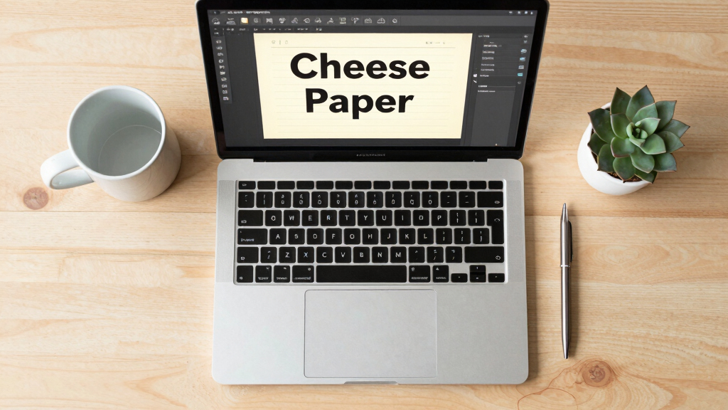 Cheese Paper: a text editor specifically designed for writing