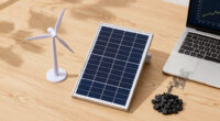 Solar power production undercut by coal pollution