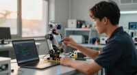 He made your free video player run smoothly. Now he’s doing that for robots.