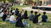 College students drown out AI-praising commencement speeches with boos